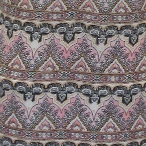 PINK REPUBLIC Sleeveless Bohemian Shift Dress Womens Sz S Black Pink Boho Print - Picture 3 of 12